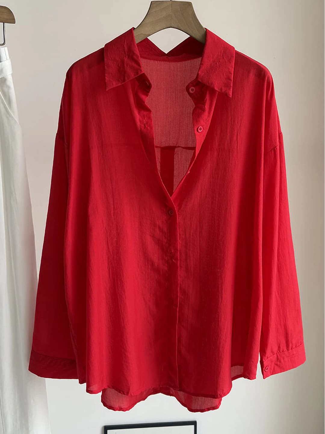 Bright red