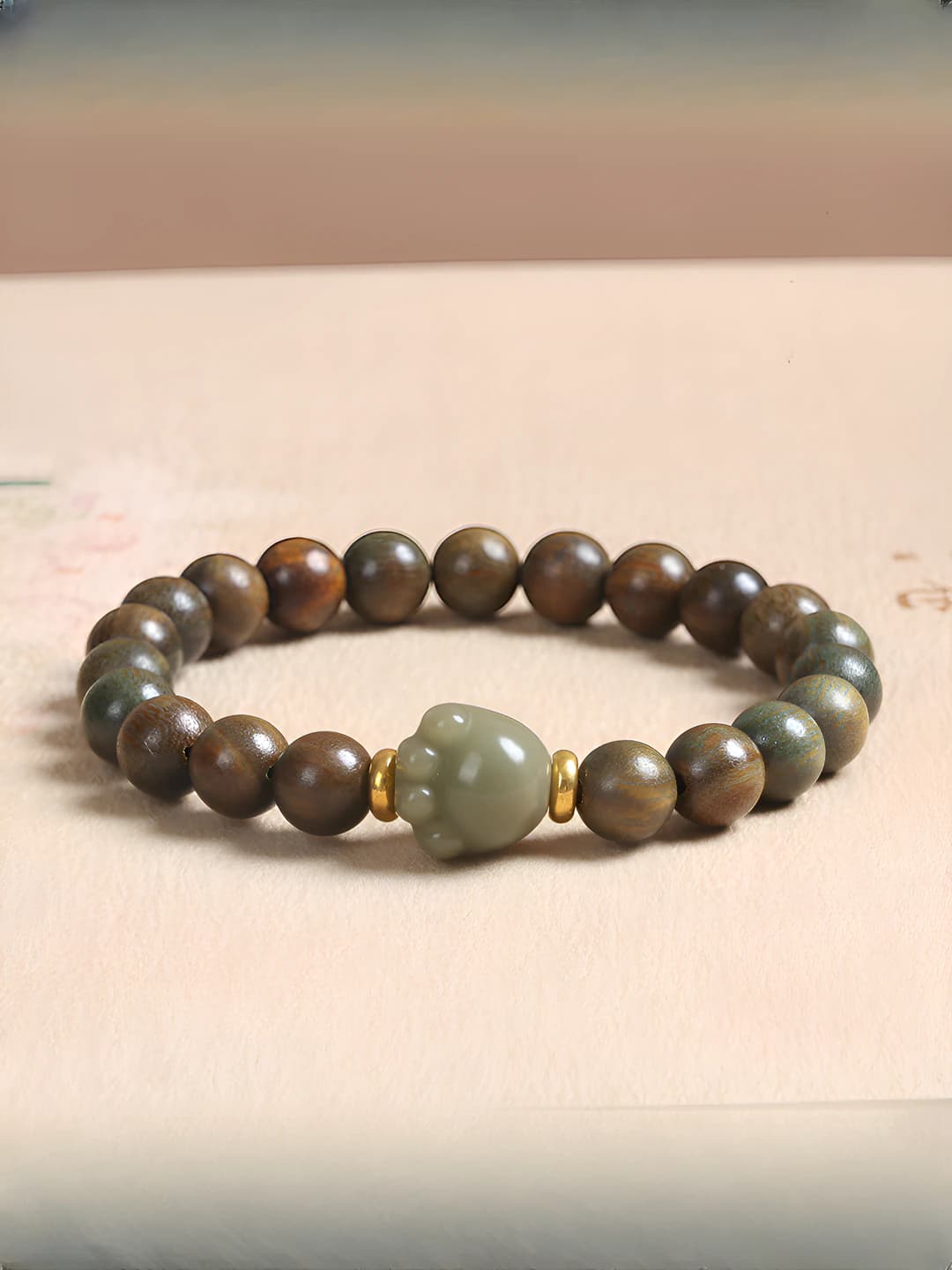 Green sandalwood, single loop, Yuannian