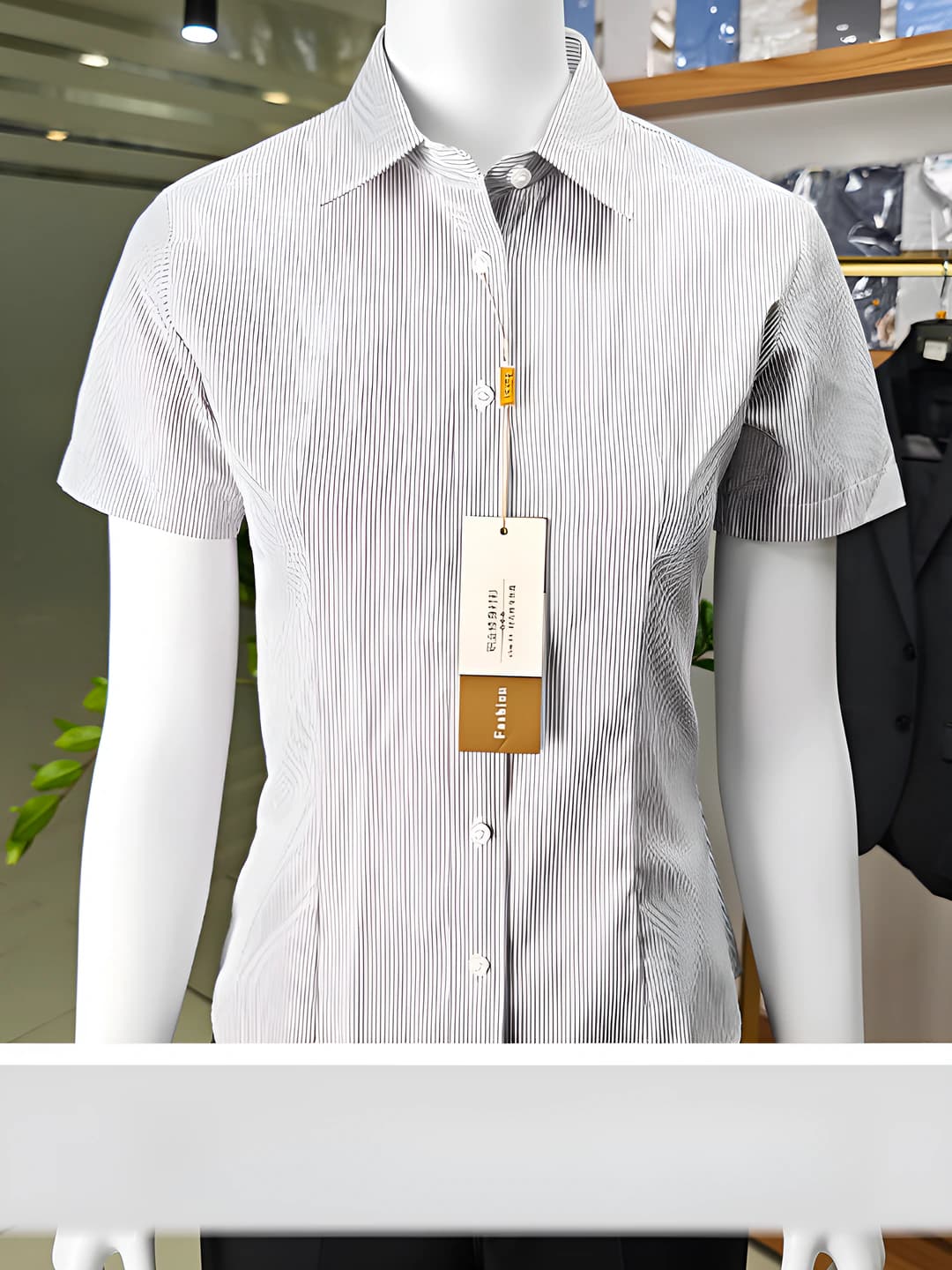 Black striped for women