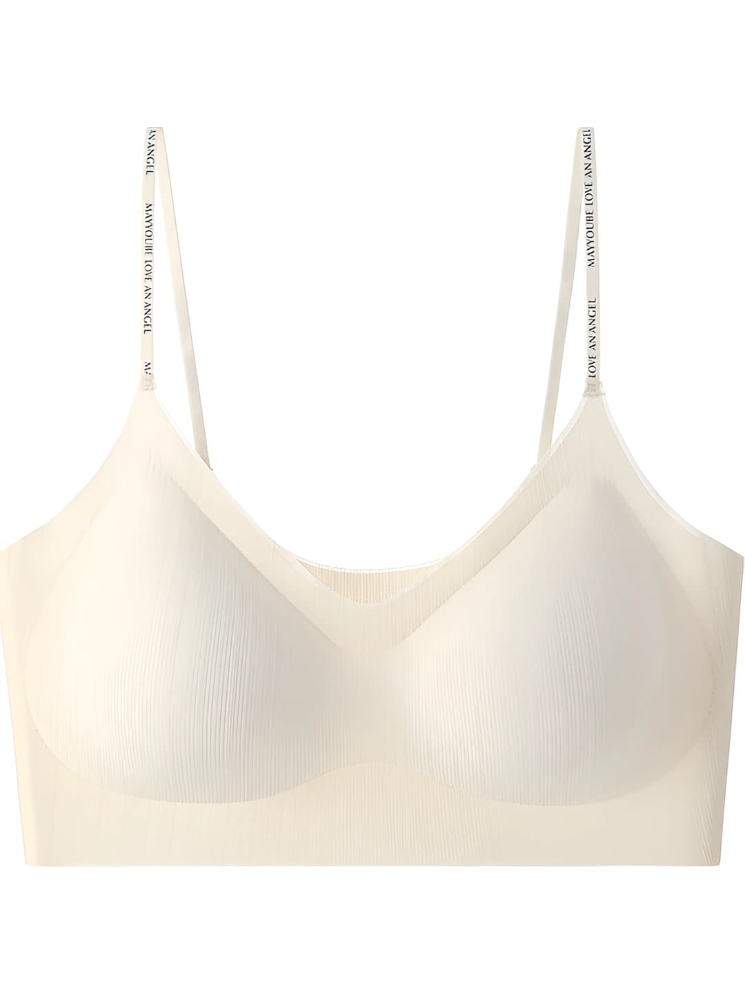 Champagne white, single (thin straps)
