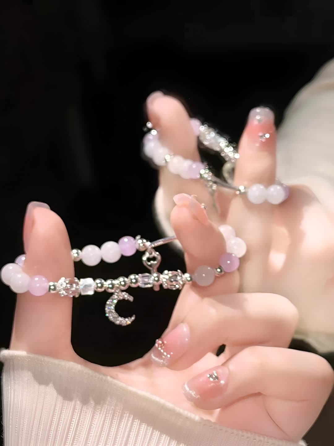 Star-moon bracelet