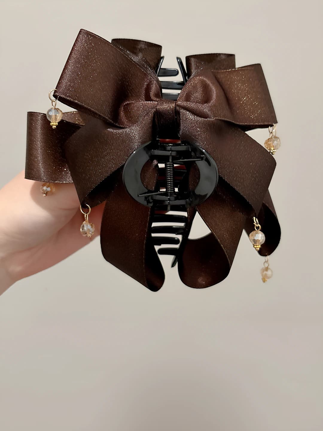 Coffee brown, ~13 cm