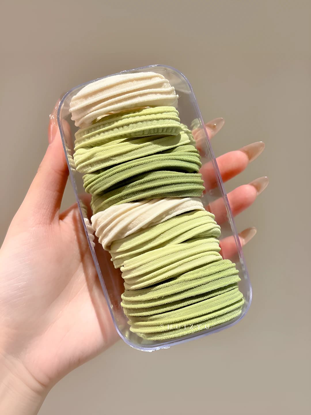 Mint green, 10 pcs, 4.5 cm