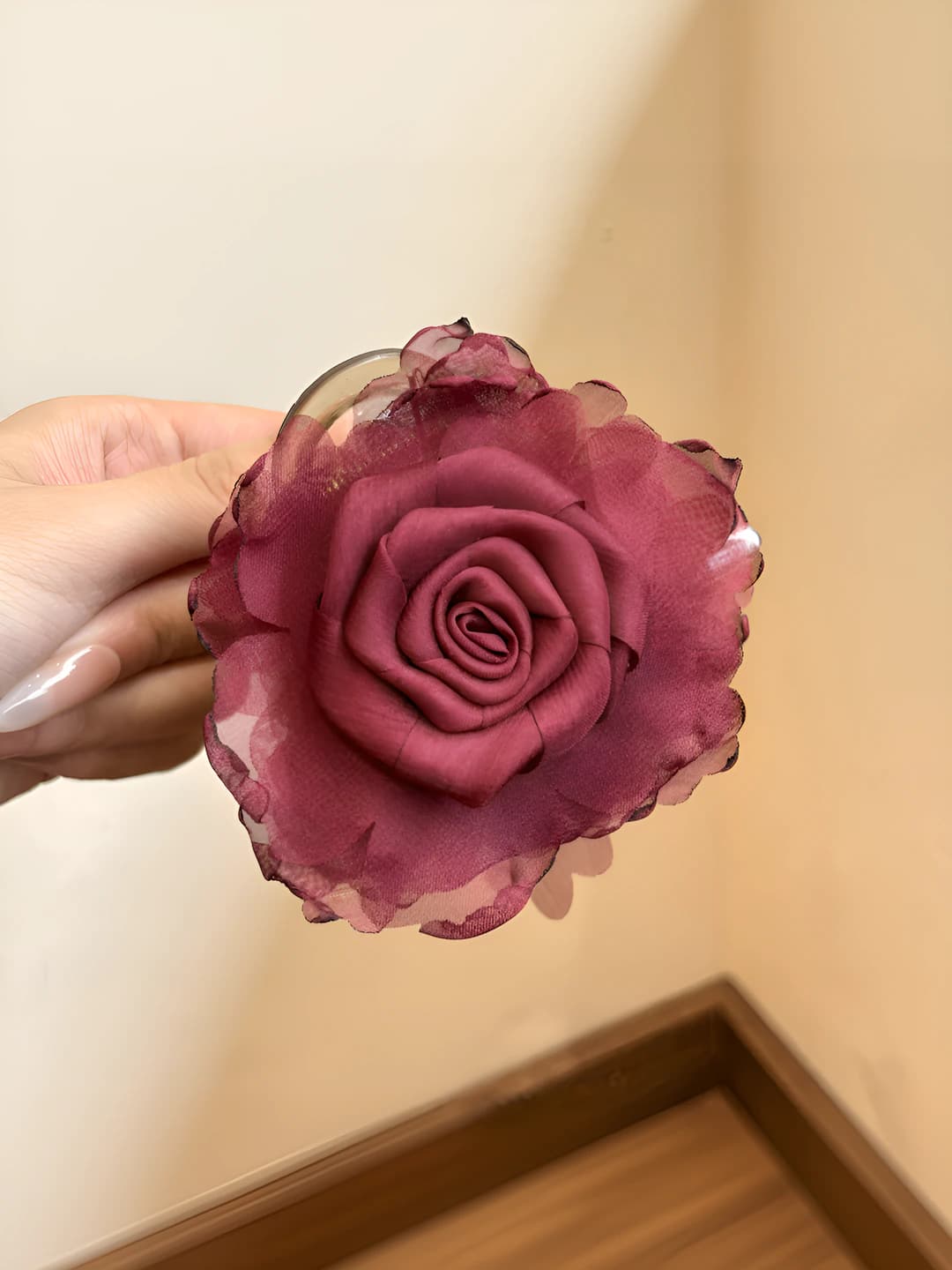 Wine red (8 cm)