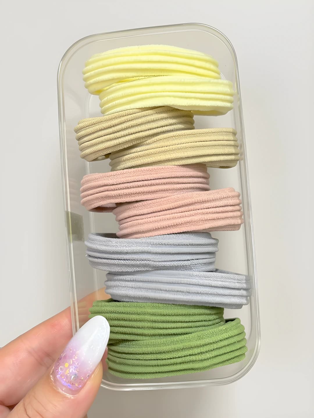 5# Macaron striped, 10 pcs box