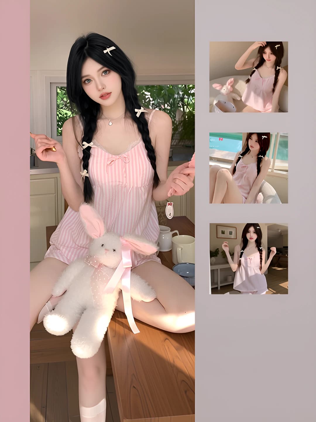 Pink (with padding)
