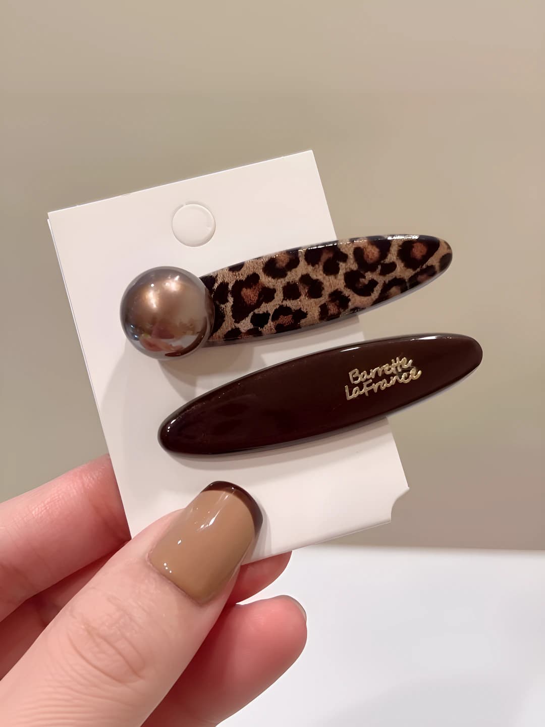 2# Teardrop clip pair 6cm