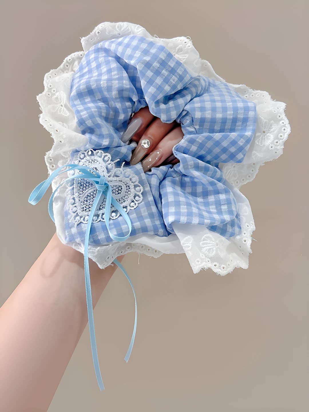 1# Sea salt blue square 23 cm