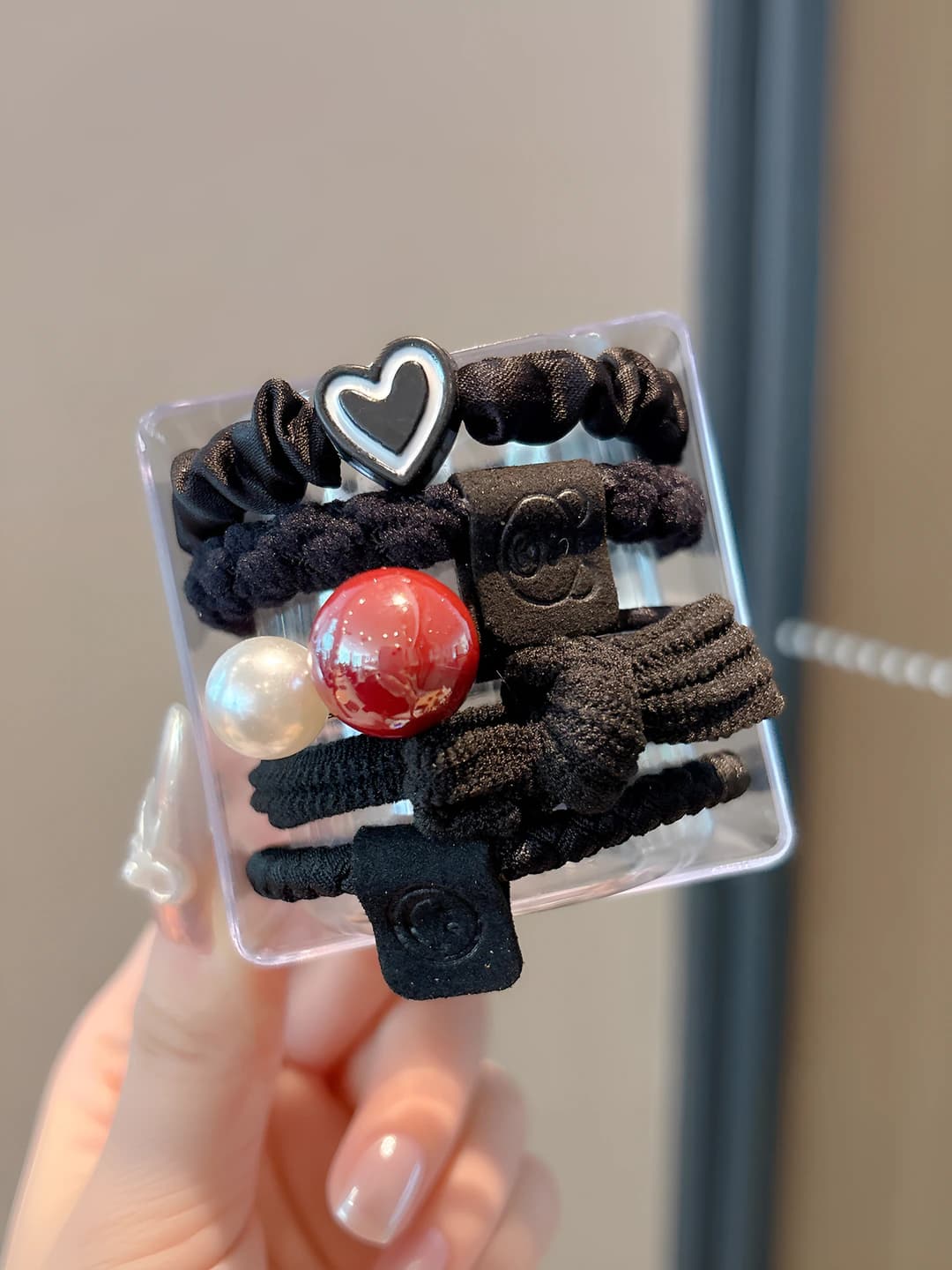 Black 5 pcs