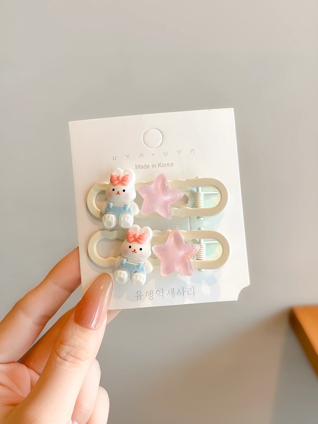 6# Strap stars, 1 pair, 6 cm