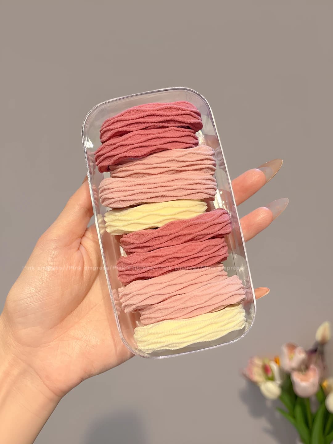 Фасоль розовый, 10 шт, 4.5 см