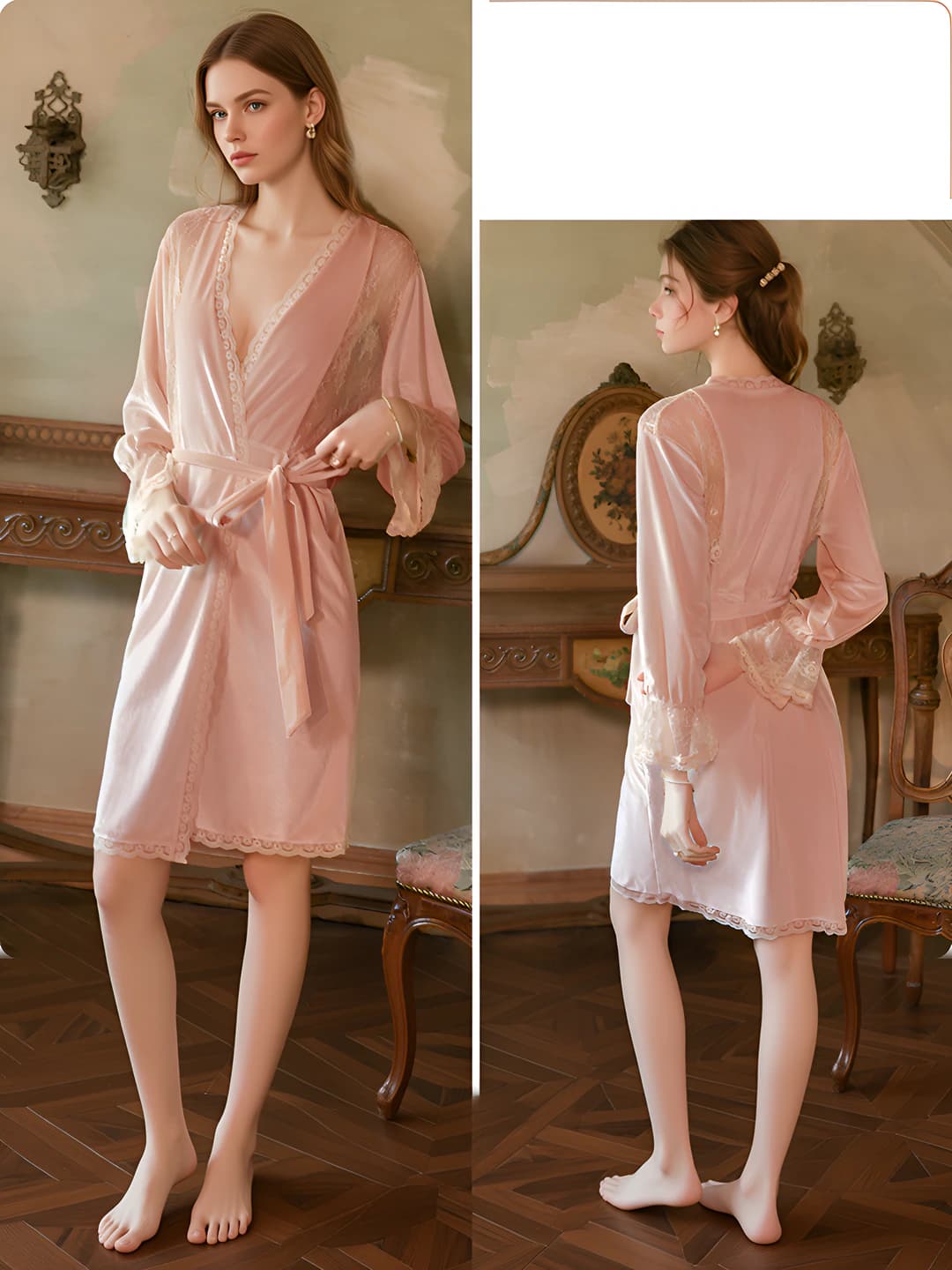 3879 Och pushti (Tunika + Kambar)