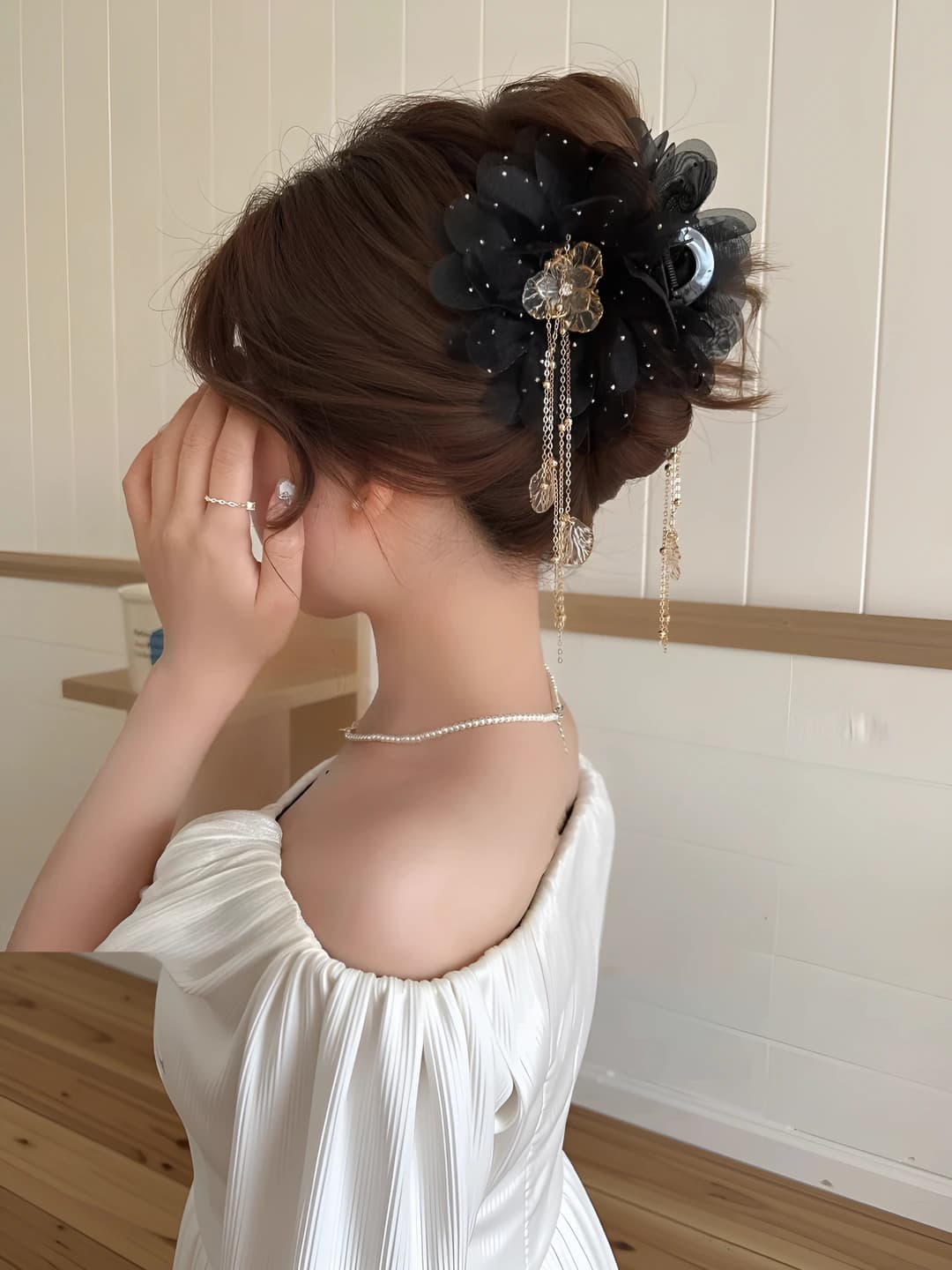1# Black - 11 cm bottom clip