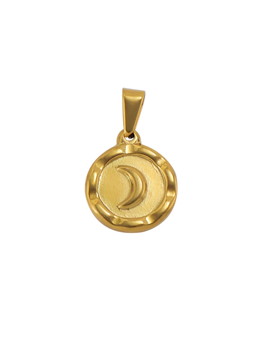 Round moon gold