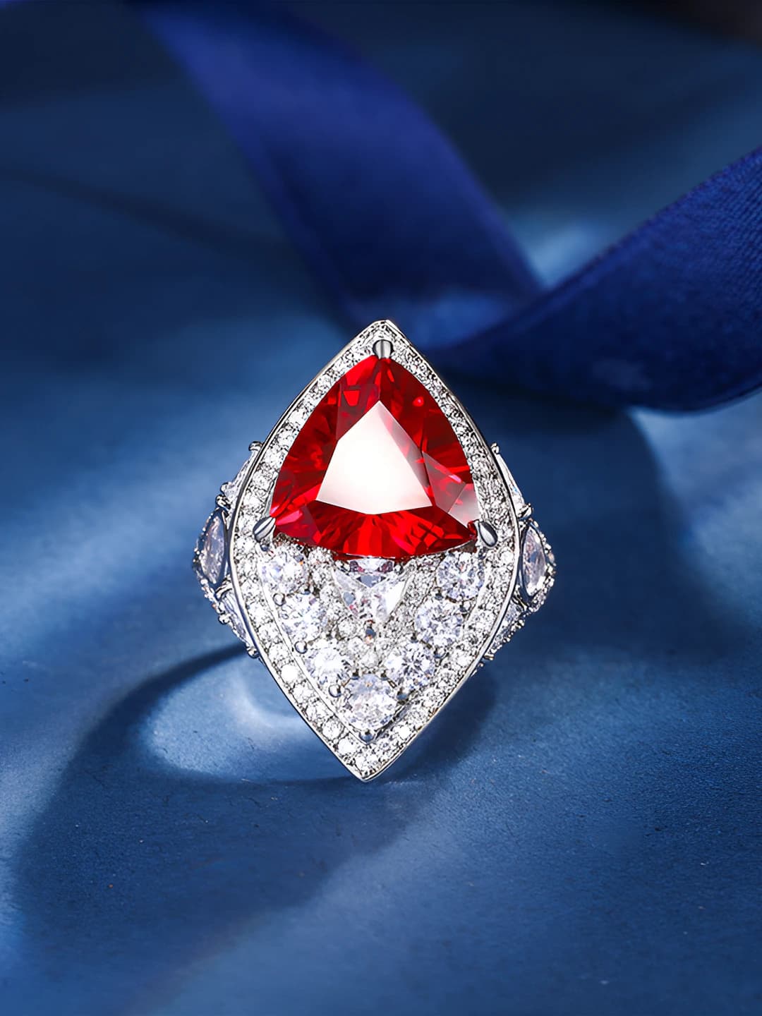 Red ruby ring