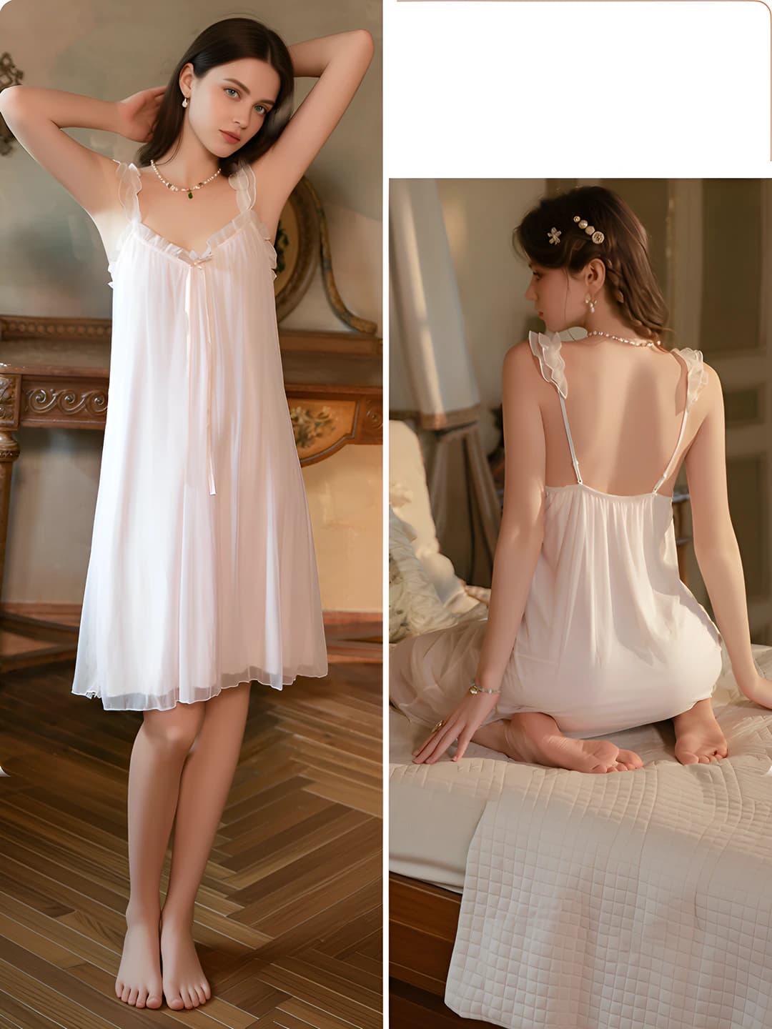 6304 Och pushti (Pijama to'plami + Bra)