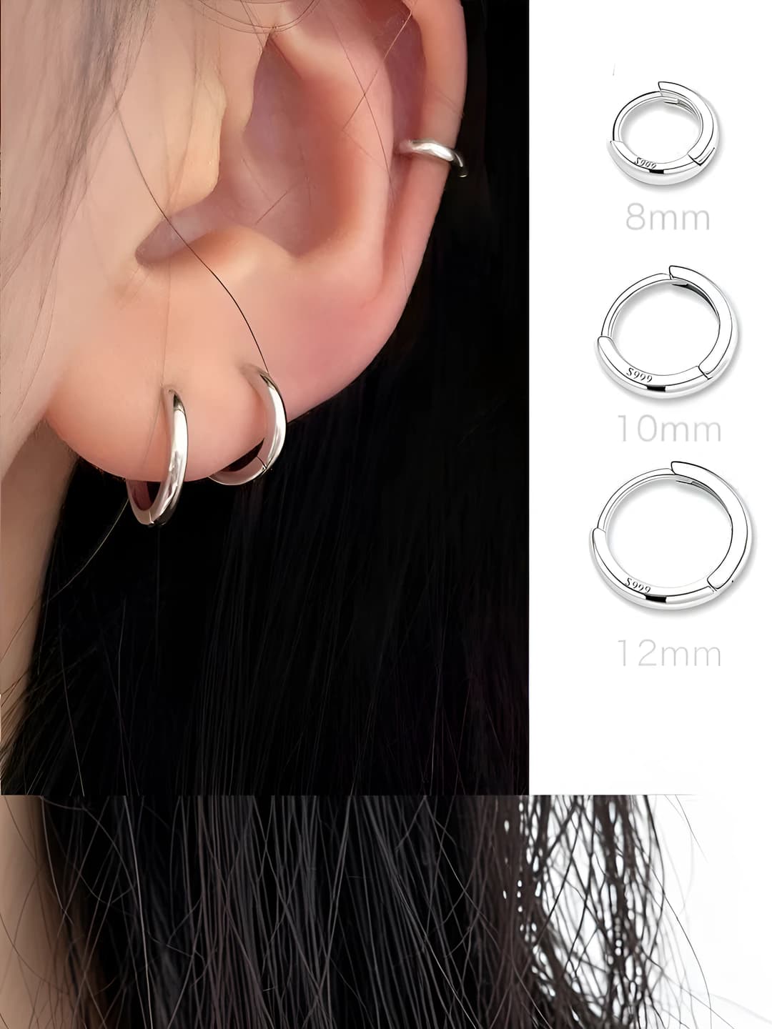 10mm, pair