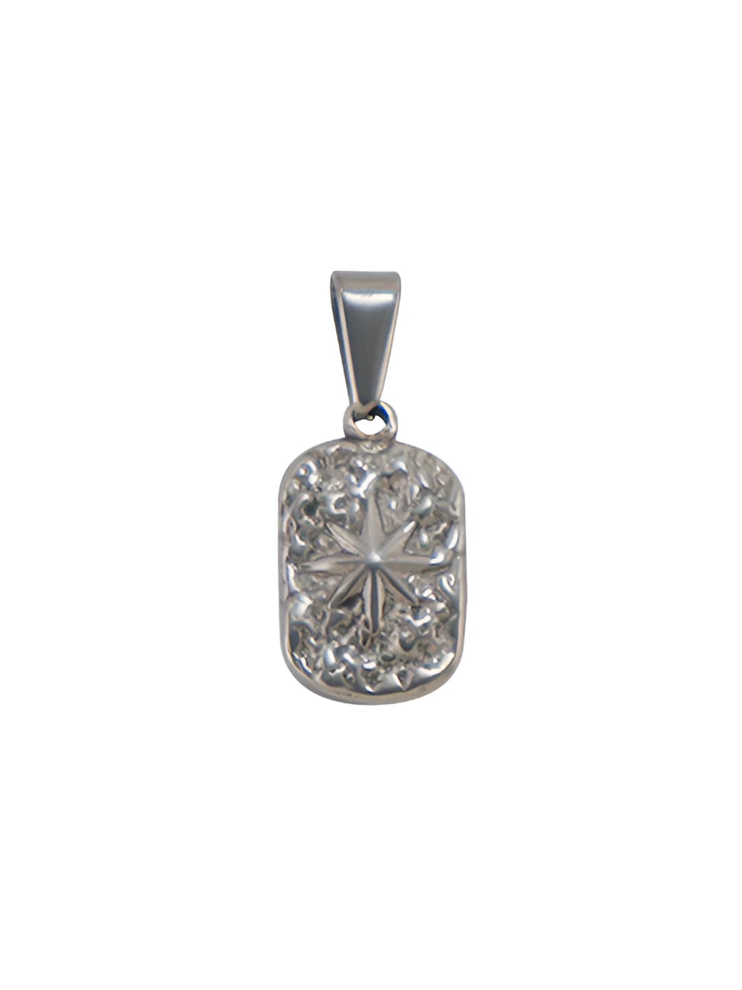 Oval eight-pointed star, steel