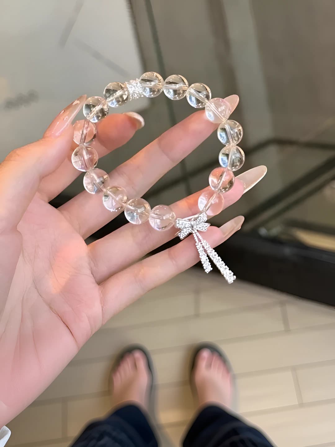 White crystal - Bow