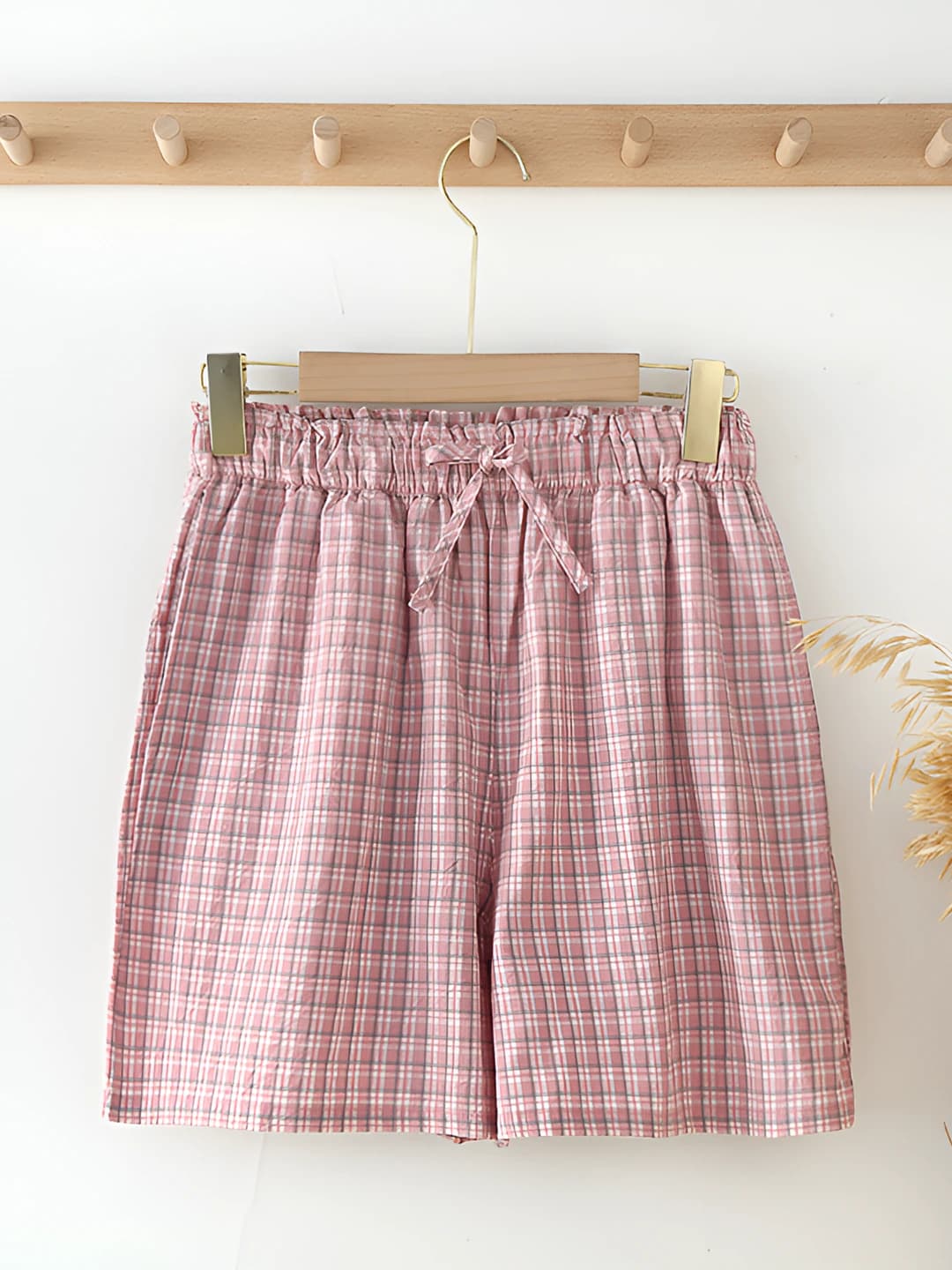 Pink plaid