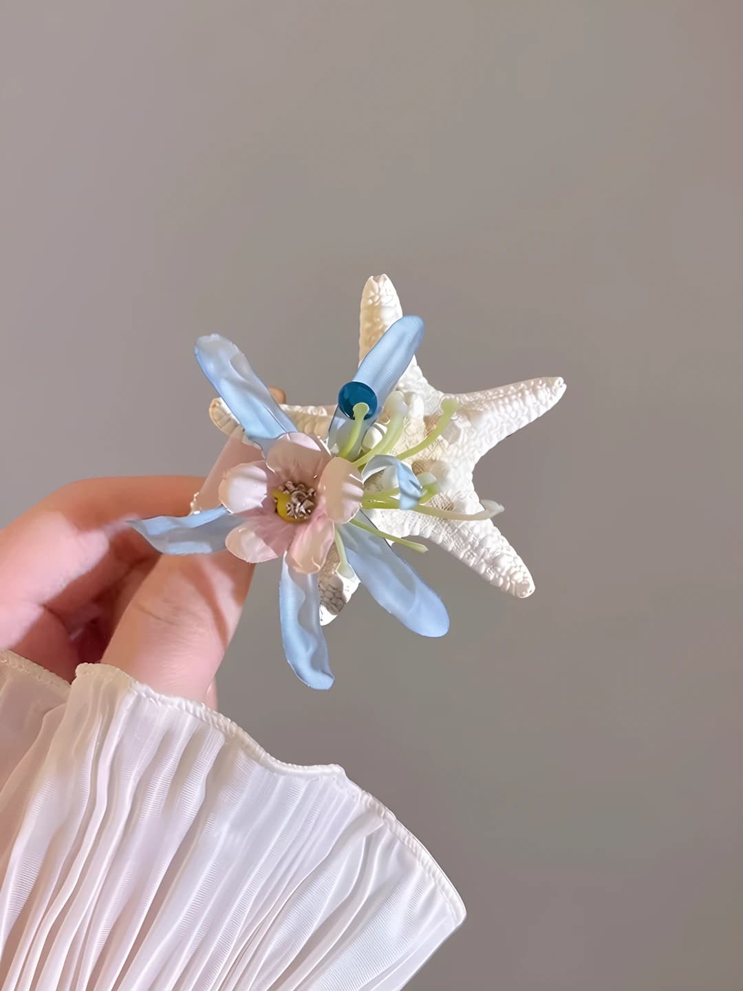 1# Sea star blue 6 cm