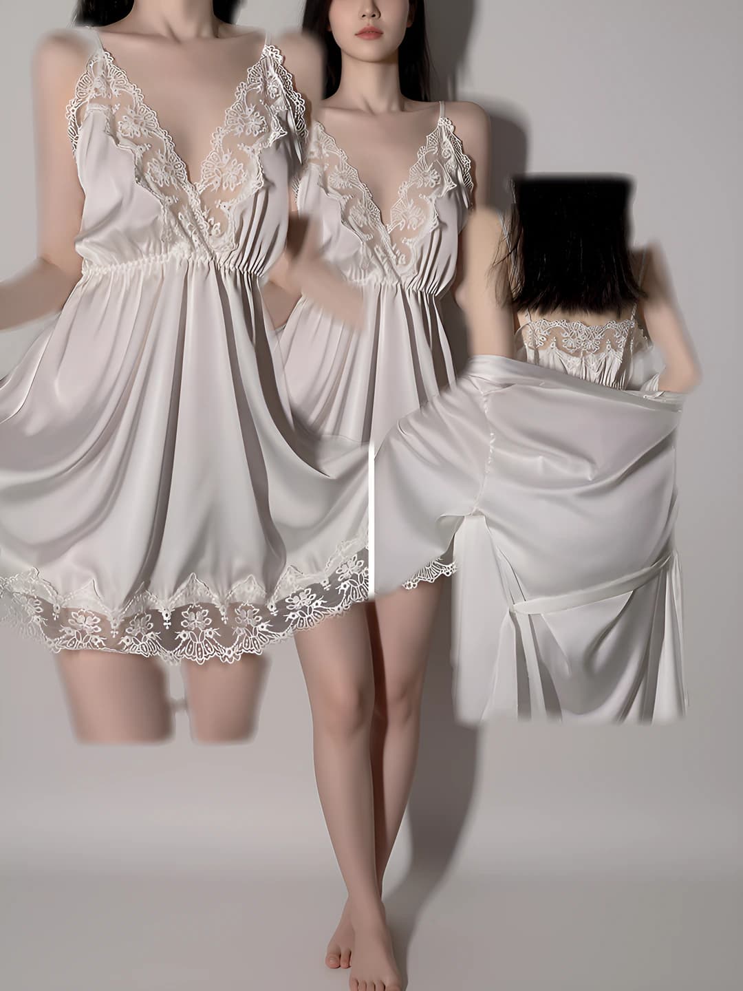 White (Sleepwear + T-shirt)