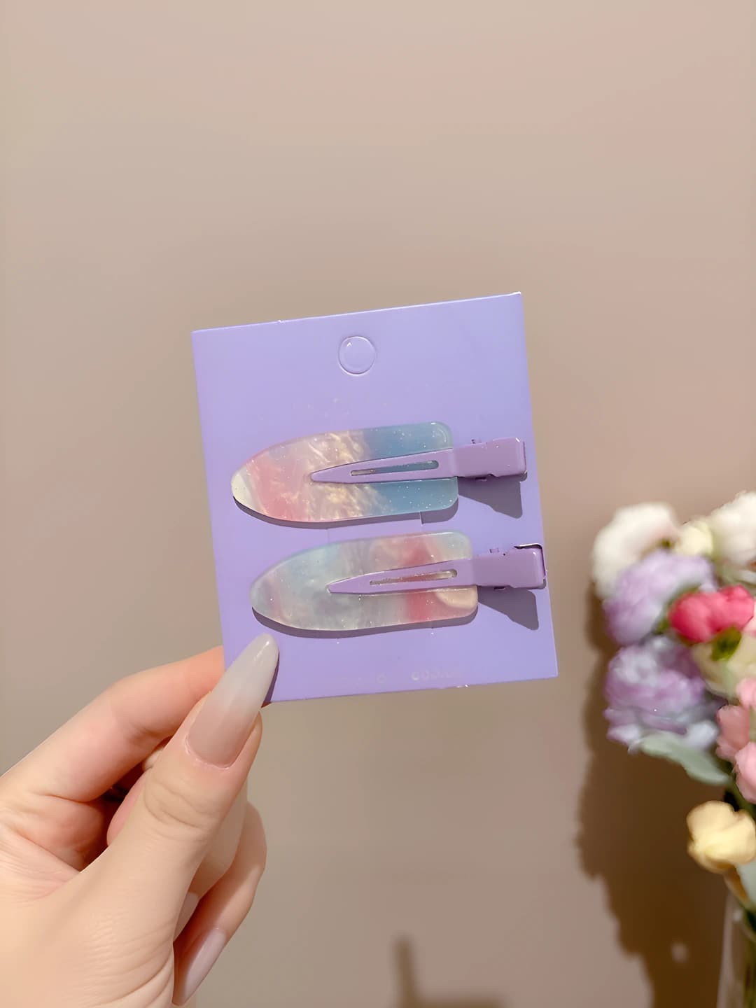 1# Purple 2 pcs - 6.5 cm