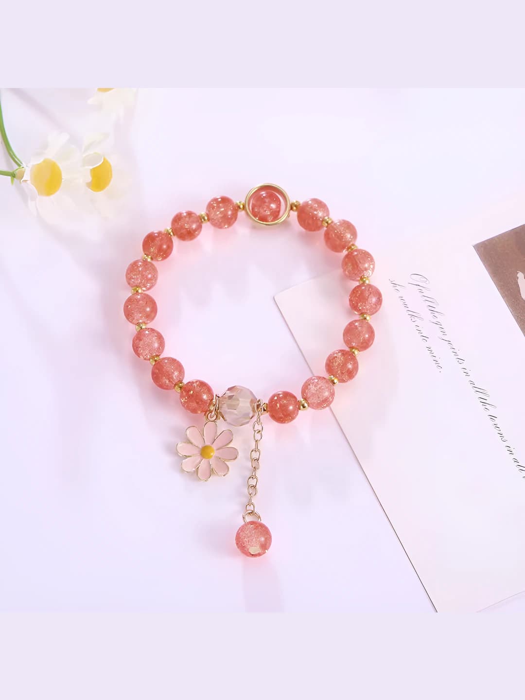 Ромашка strawberry quartz
