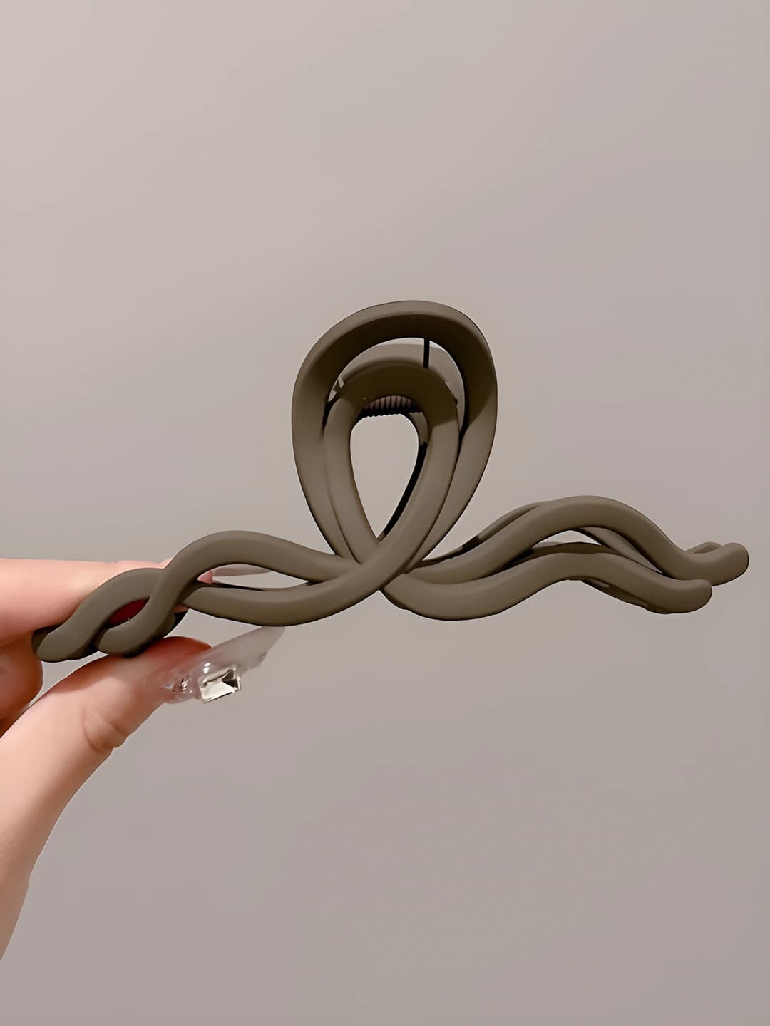 Coffee ribbon clip, 13 cm