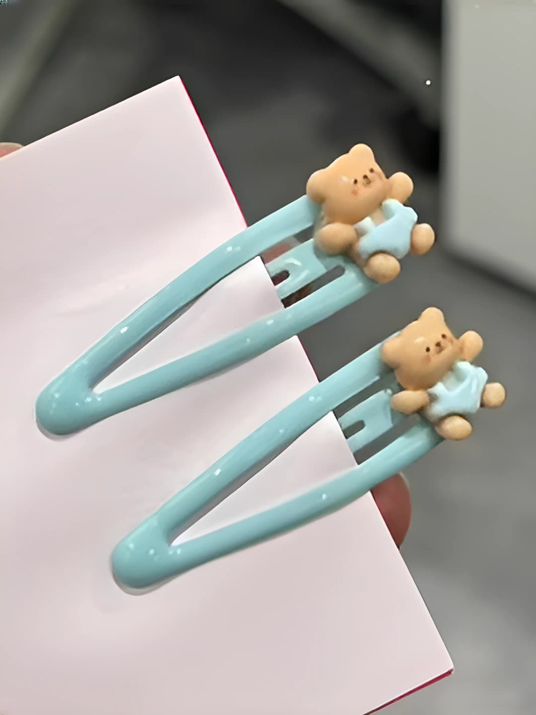 Зажим-капля с медвежонком, 5 см