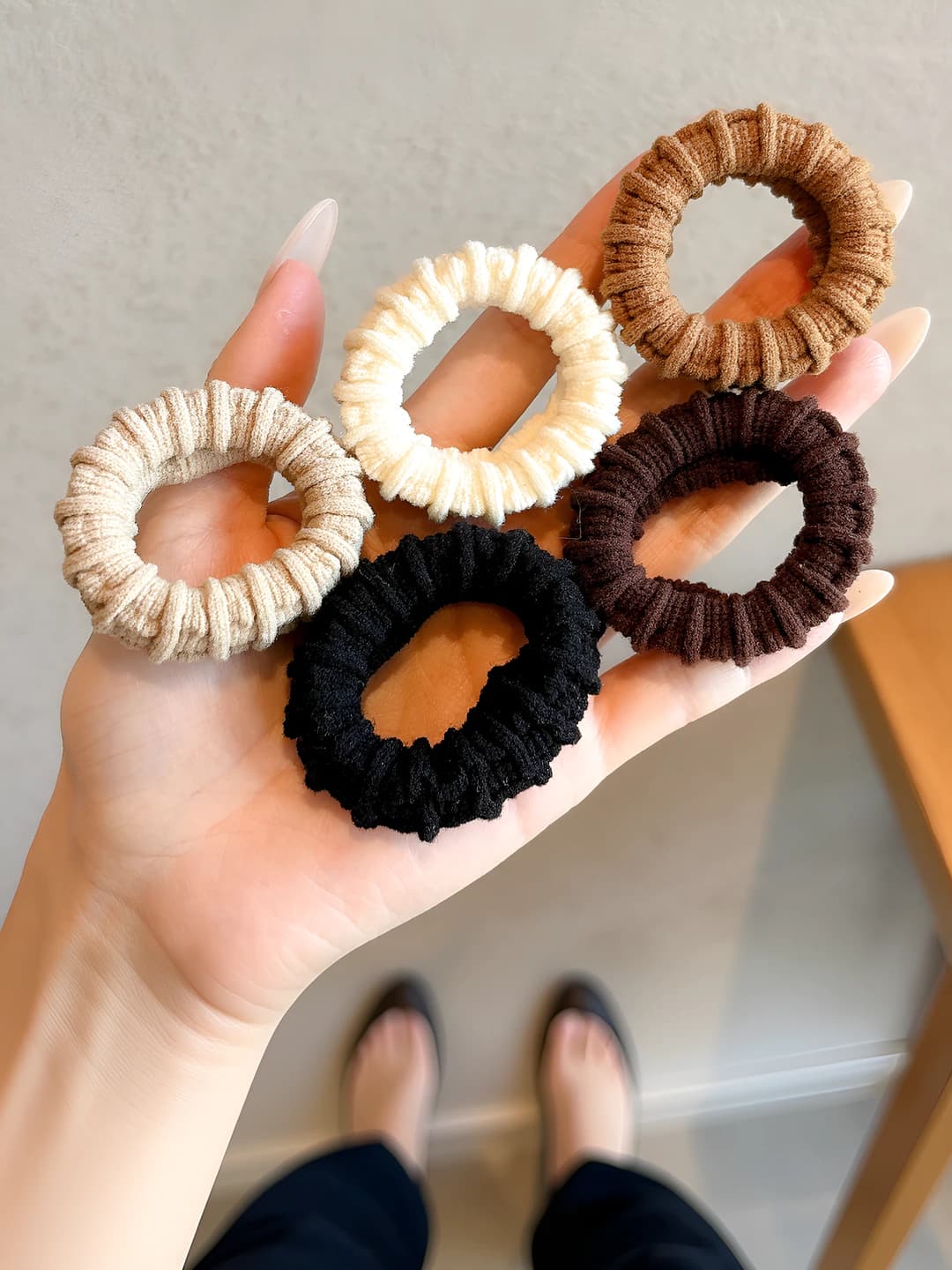 Mixed color 5 pcs 4 cm