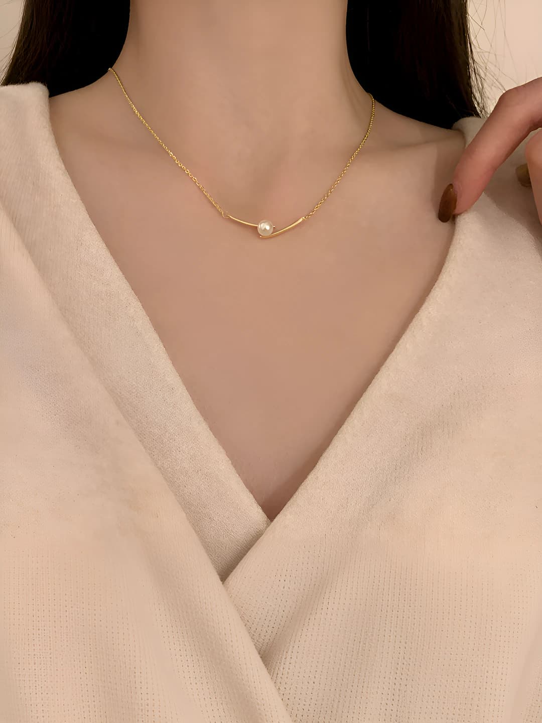 Gold pearl
