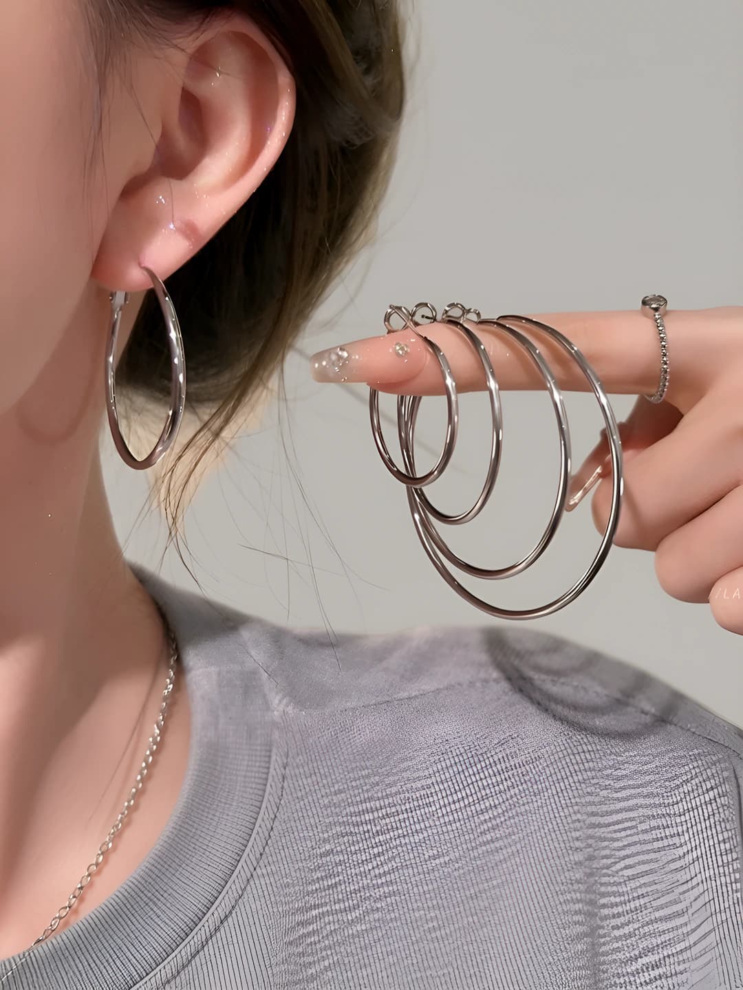 1# Earrings - 6cm