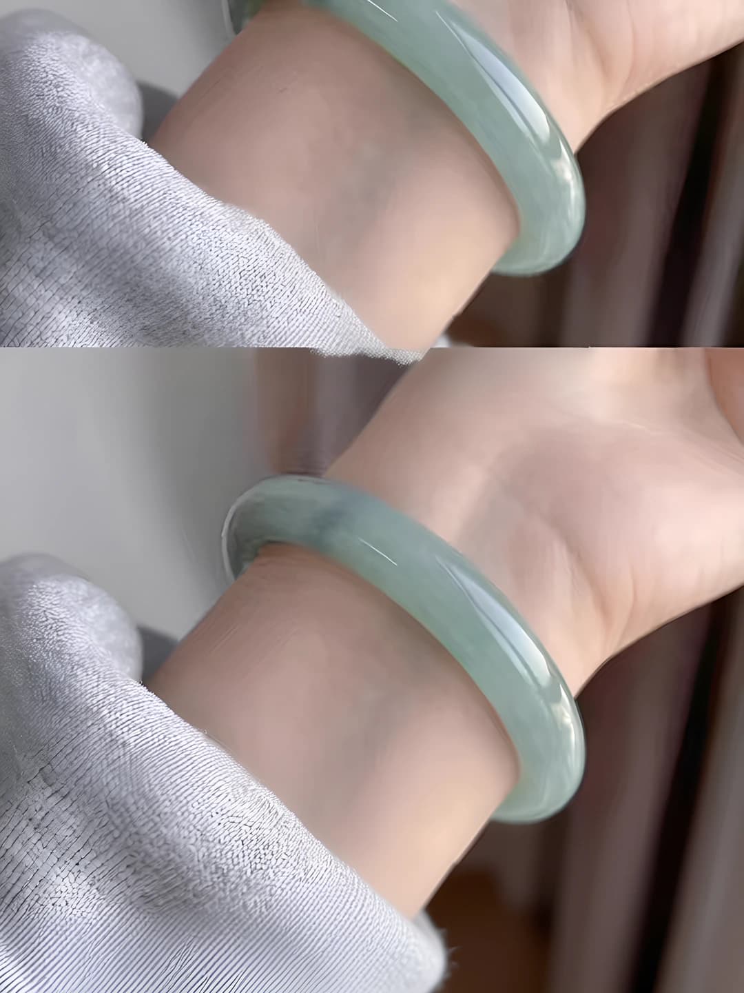 Chunky bangle, Jiansha Cangcang, 62mm