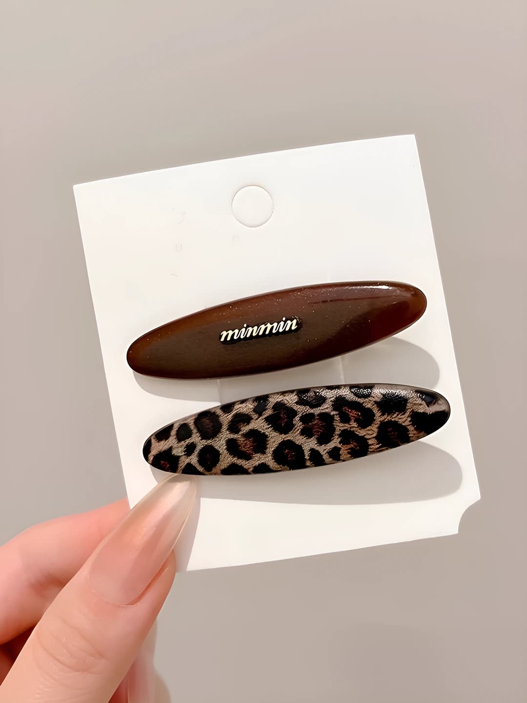 1# Harflar+Leopard - 4cm qisqich, 7cm aksessuar