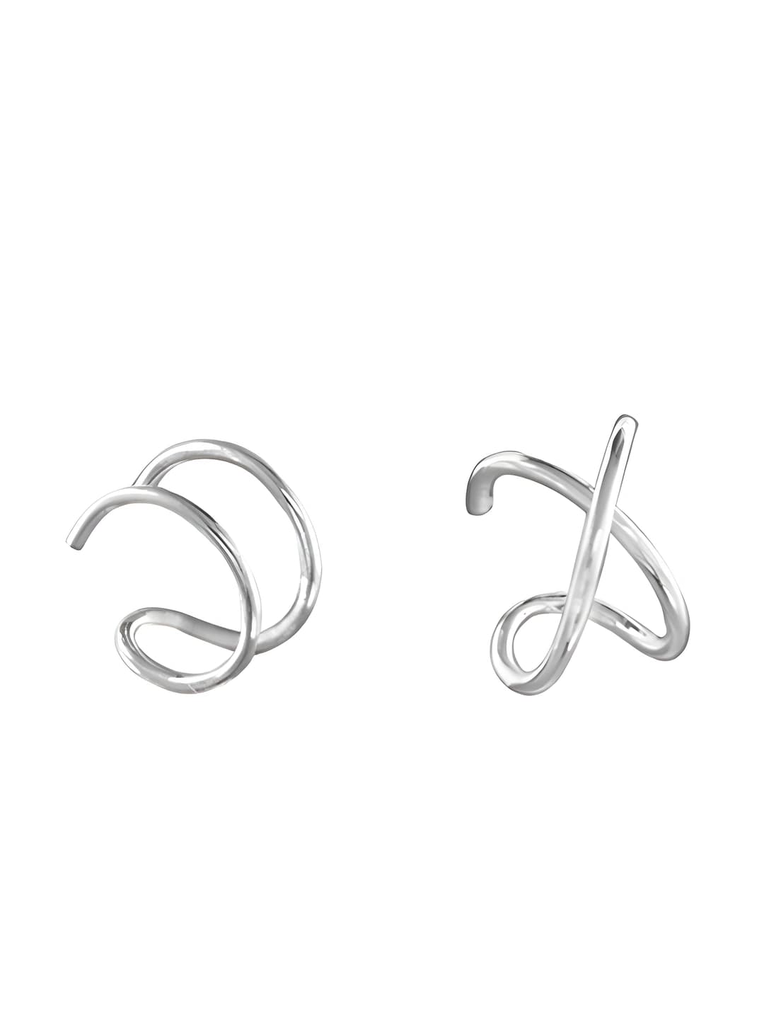 1# Silver ear clip ~1cm