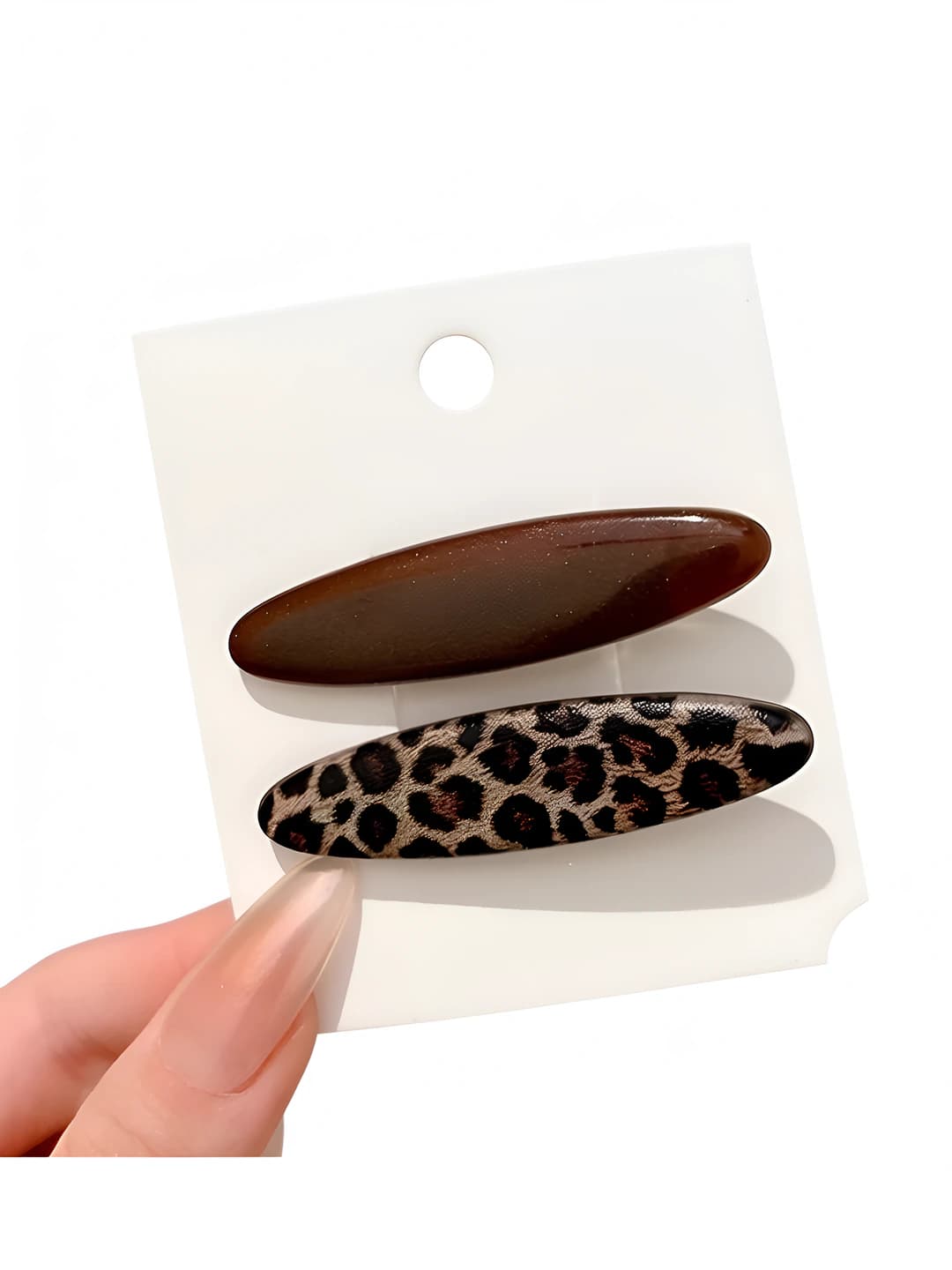 1# Буквы+Леопард - зажим 4cm, аксессуар 7cm