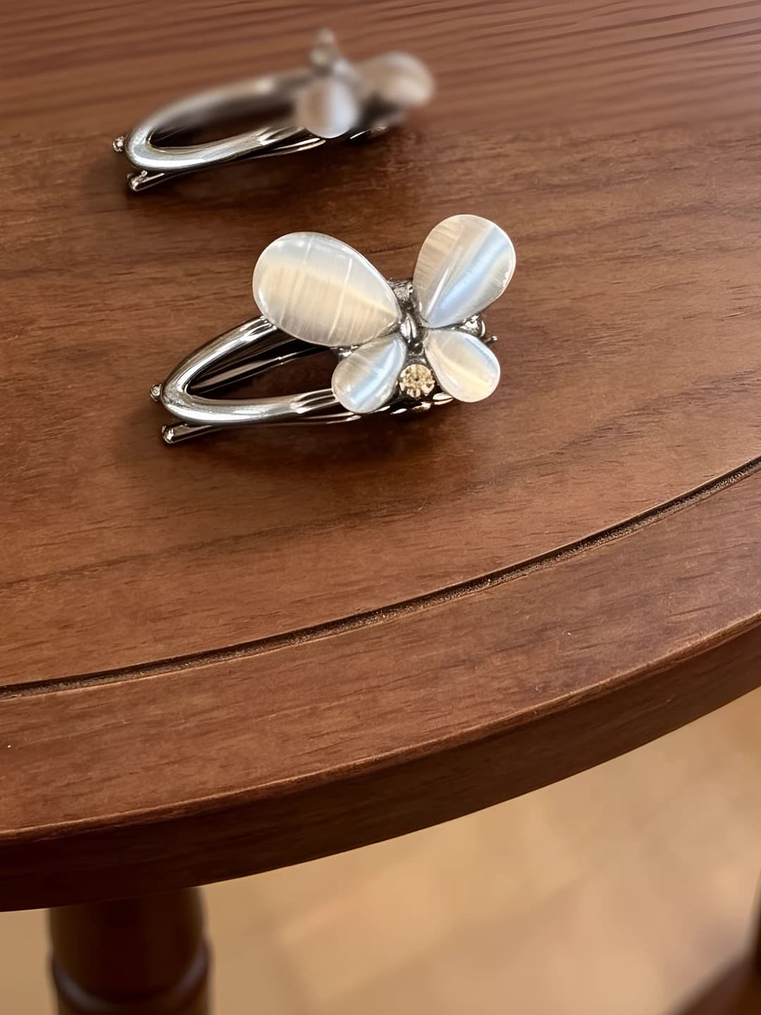 1# Bow hair clip [1 pc] 2.3 cm