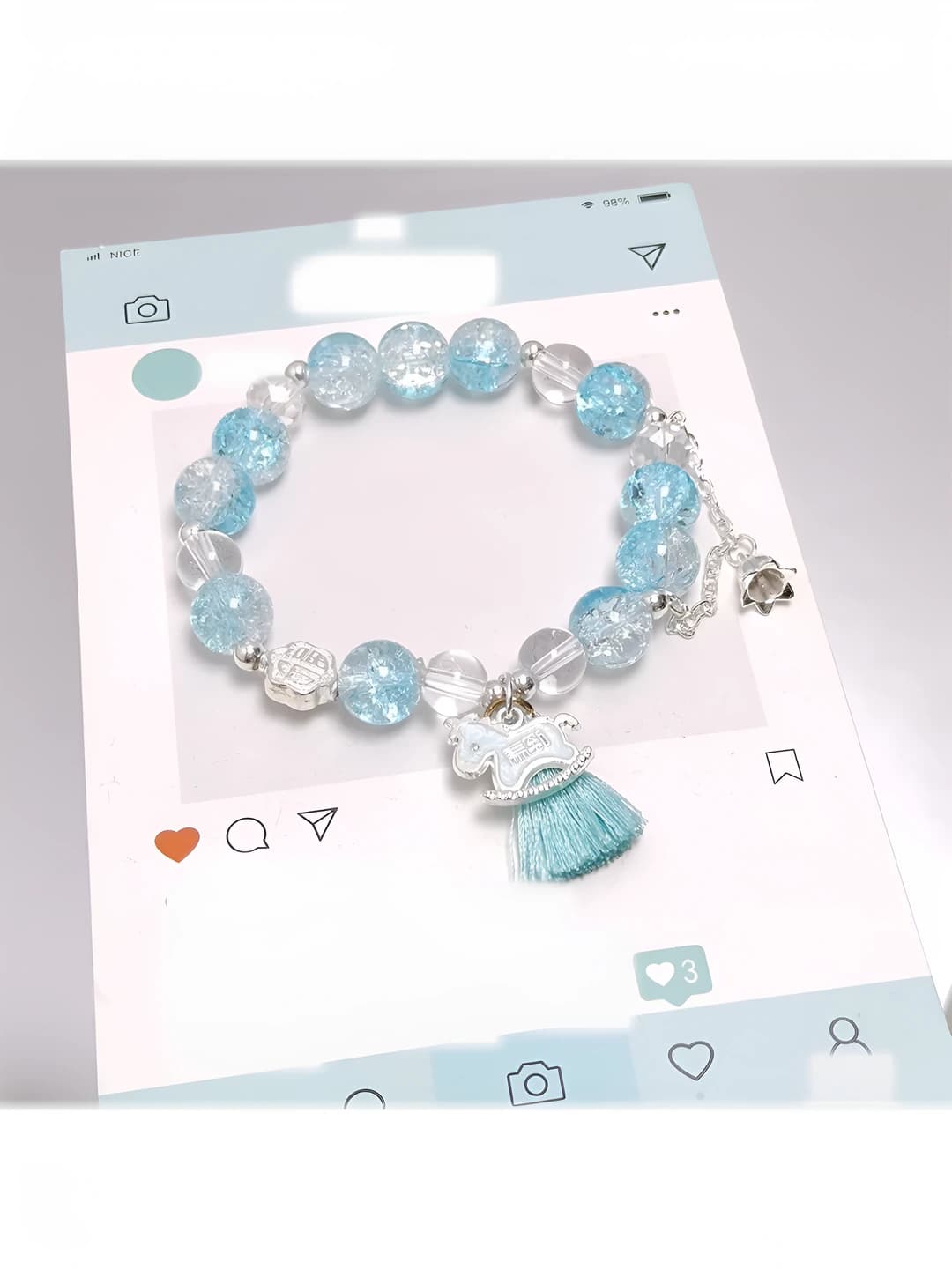 Success bracelet blue
