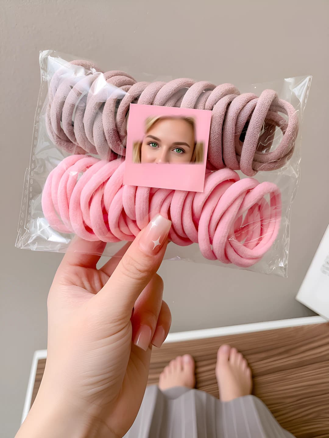 1# Pink-brown, 50 pcs