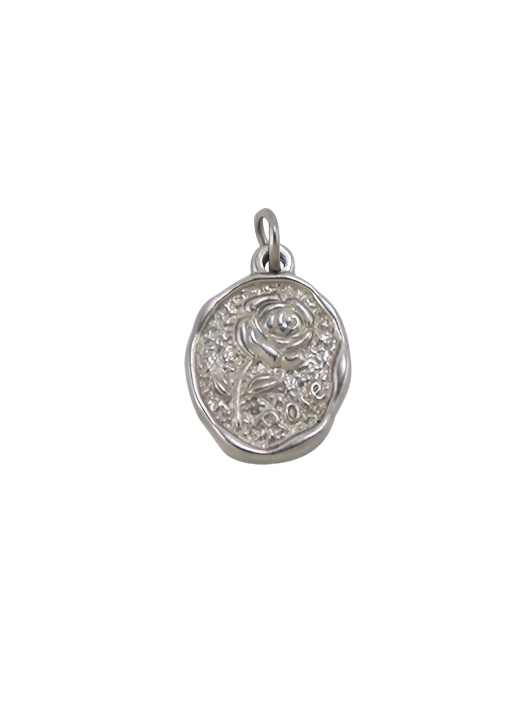 Oval rose, steel