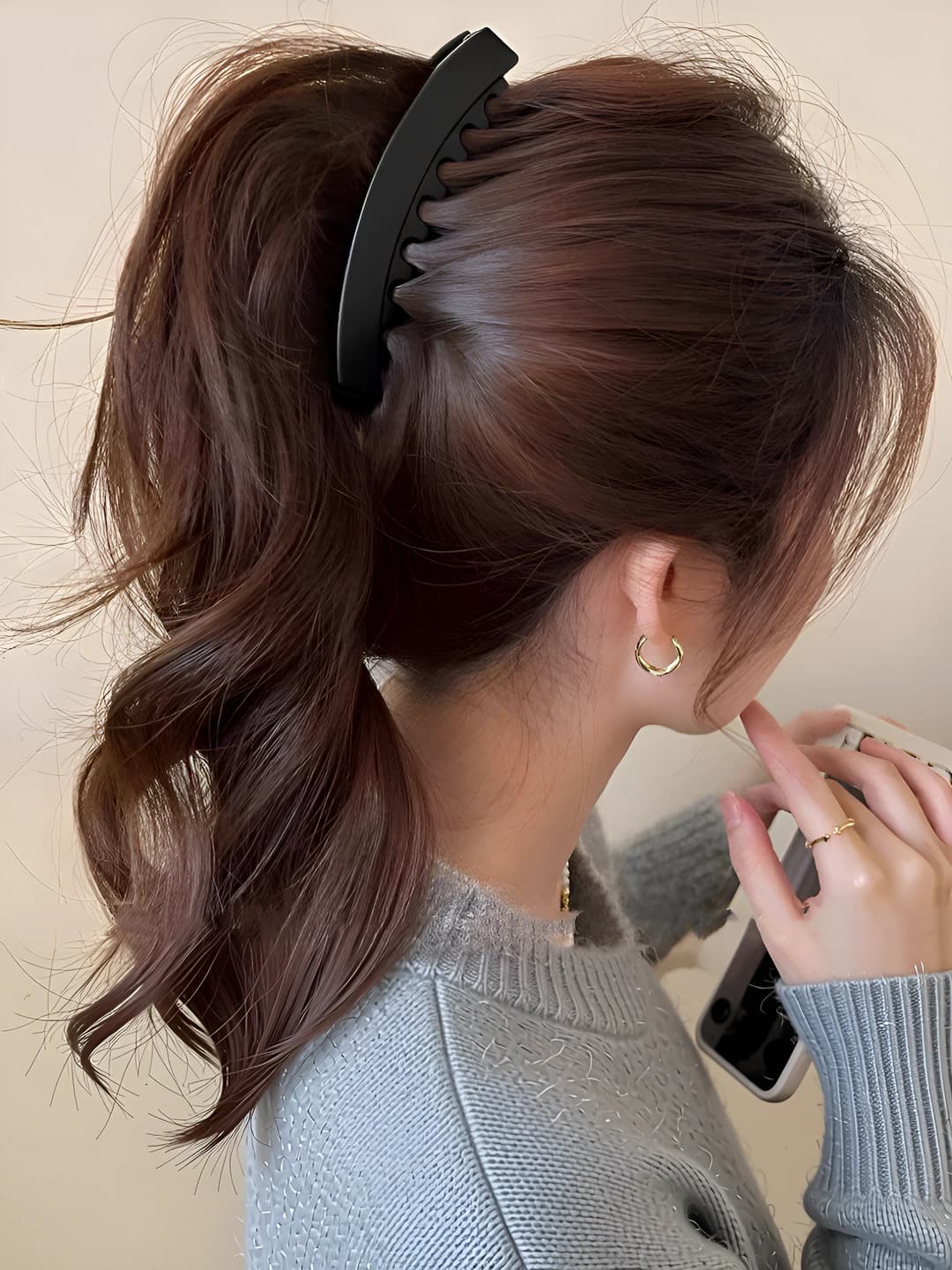 Matte black, 13.5 cm