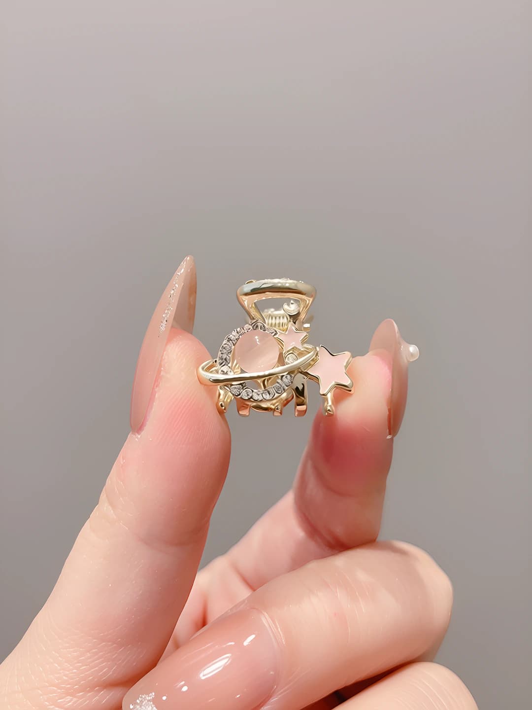 1# Cute planet clip, 3 cm
