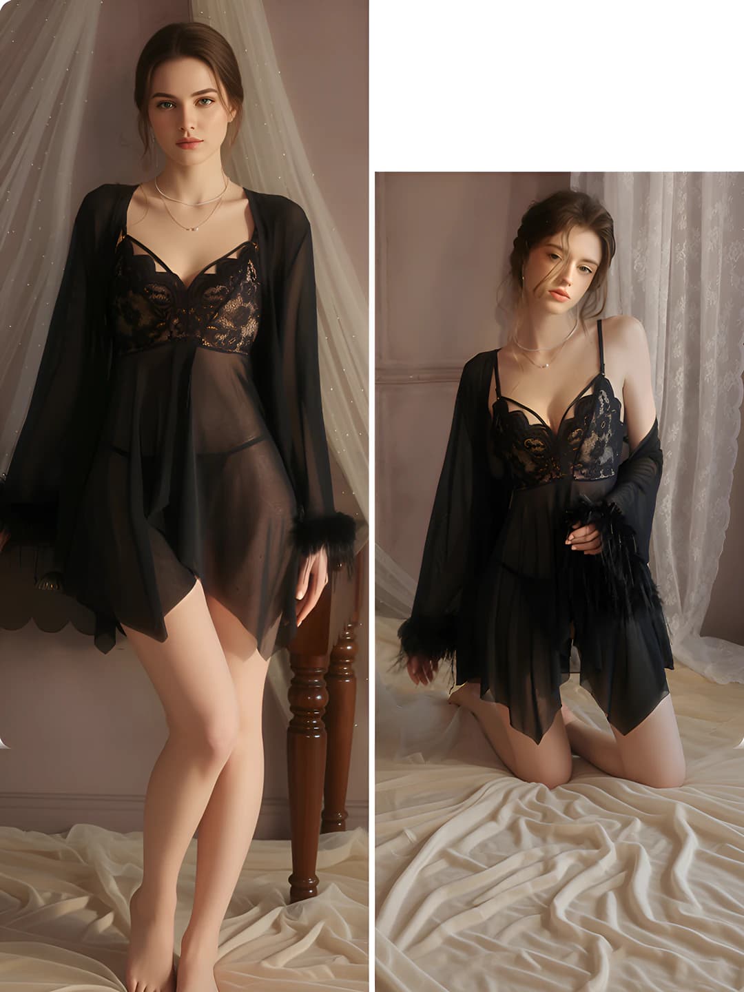 4434 Black (Outer Robe)