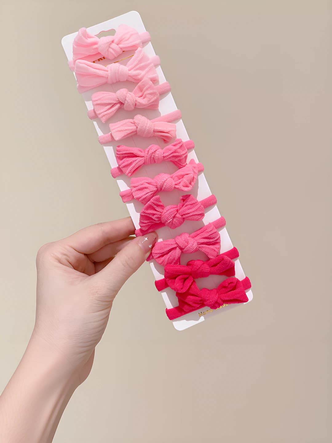1# Sweet colour bow 10 pcs (approx. 4 cm)