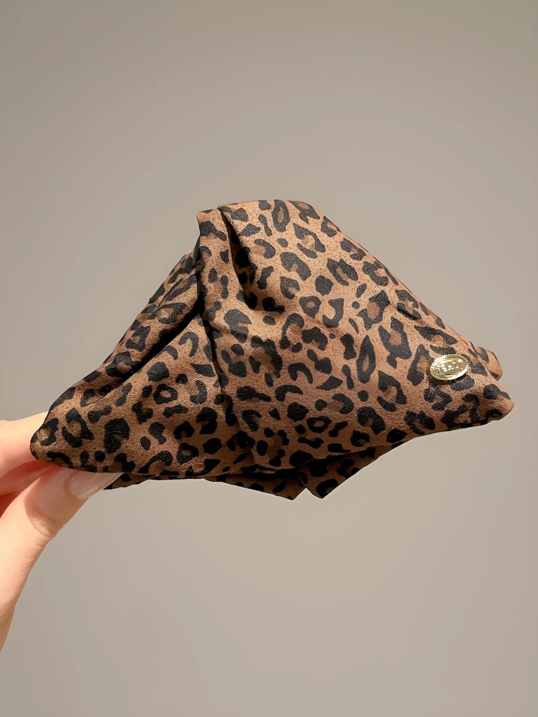 Small leopard clip - 13 cm