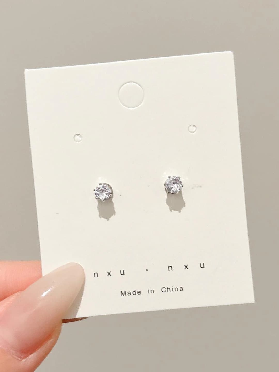 1# 4MM magnetic ear clips pair