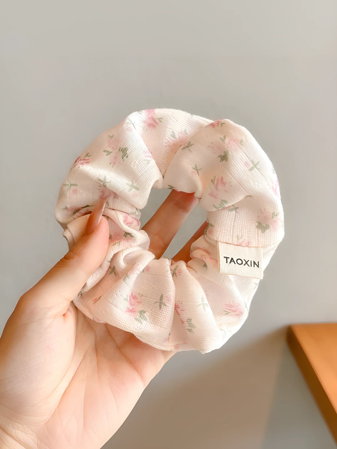 Pink, floral, 11 cm