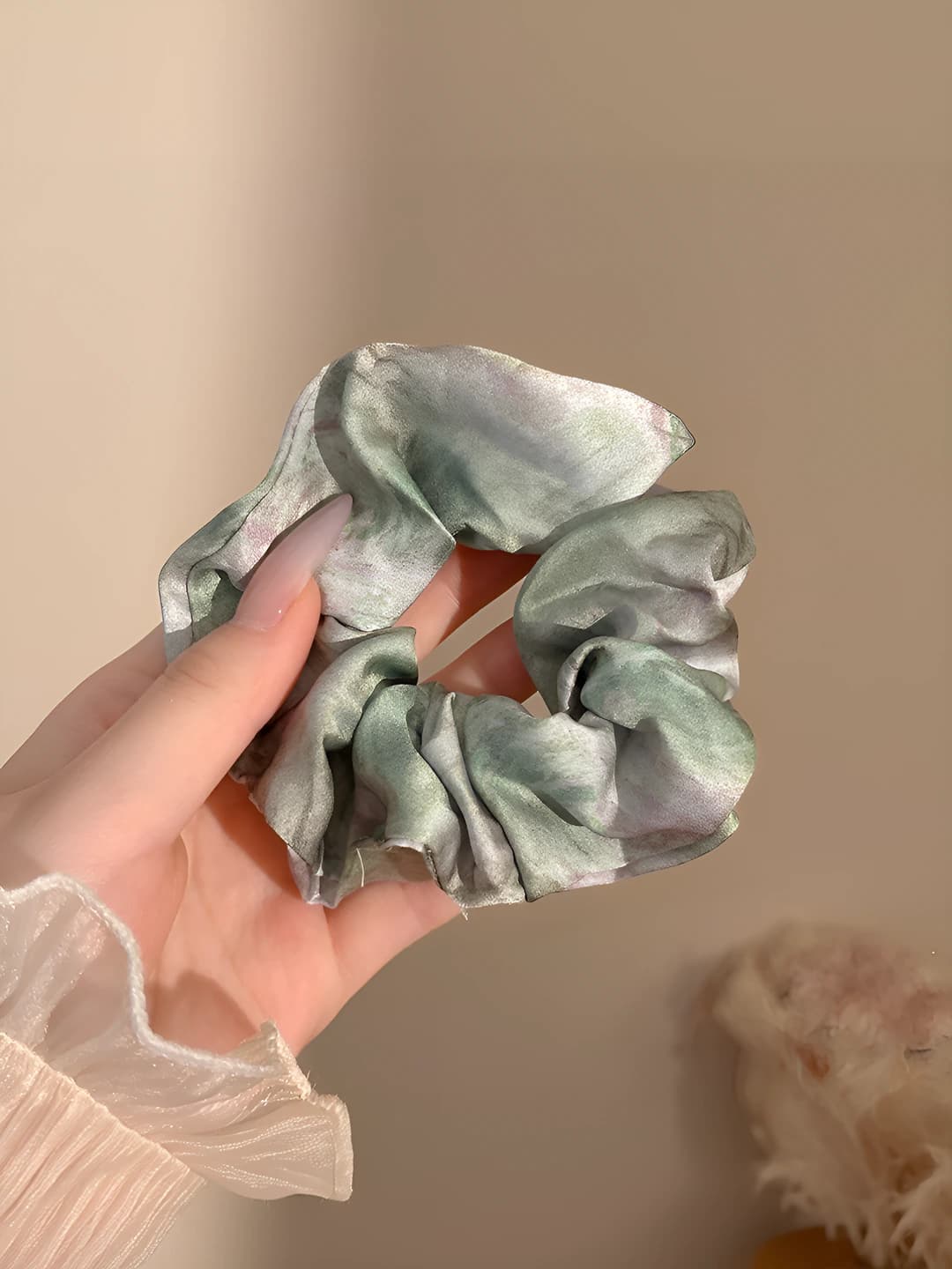 Tibiyat, atlas, yashil, 12 cm