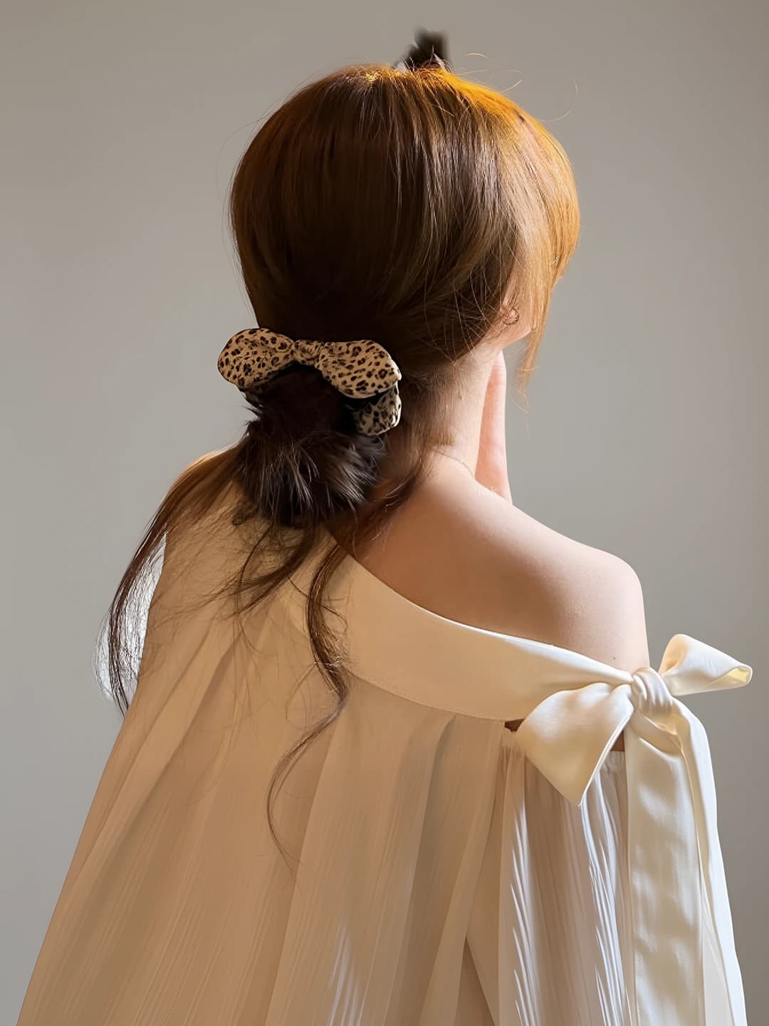3# Beige-coffee floral, 13.5 cm